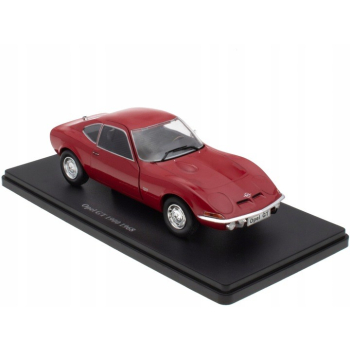 Opel GT 1900 Coupe 1968 red - skala 1:24 - Hachette